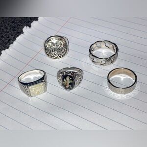 Set of 5 Rings